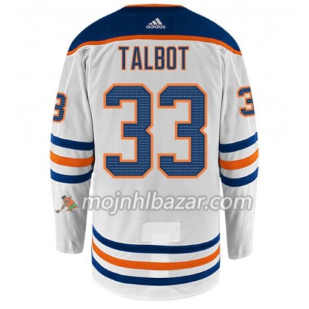 Dresovi Edmonton Oilers CAM TALBOT 33 Adidas Bijela Authentic - Muške Dresovi Edmonton Oilers CAM TALBOT 33 Adidas Bijela Authentic - Muške